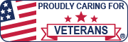 Northern Fairfax, VA Home Care & Senior Care Services | ComForCare - proudlycaringforveterans-horizbadge-180x60